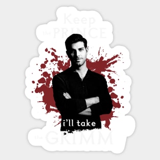 Keep the prince, I'll take the Grimm Sticker